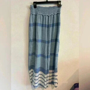 Wide Leg Pants By Beachwear By Japna Flowy Vacation Boho Flowy Travel Medium
